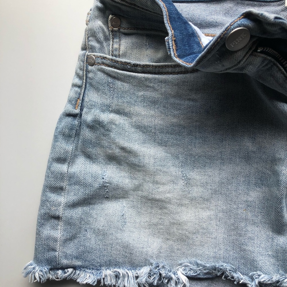 Denim high-waisted Short Shorts